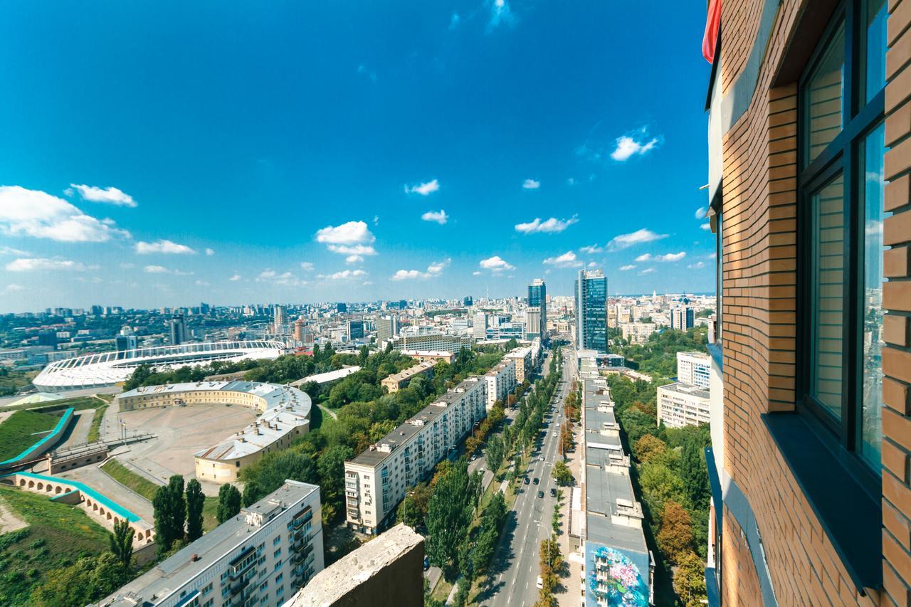 New Building Near Arena City Lesi Ukrainky 7A كييف المظهر الخارجي الصورة